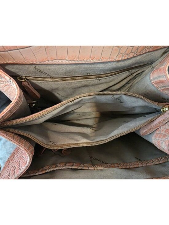Brahmin Rose Bags & Handbags for Women for sale - eBay Brahmin Vittoria Rose Convertible Satchel/Crossbody Bag (excellent condition)